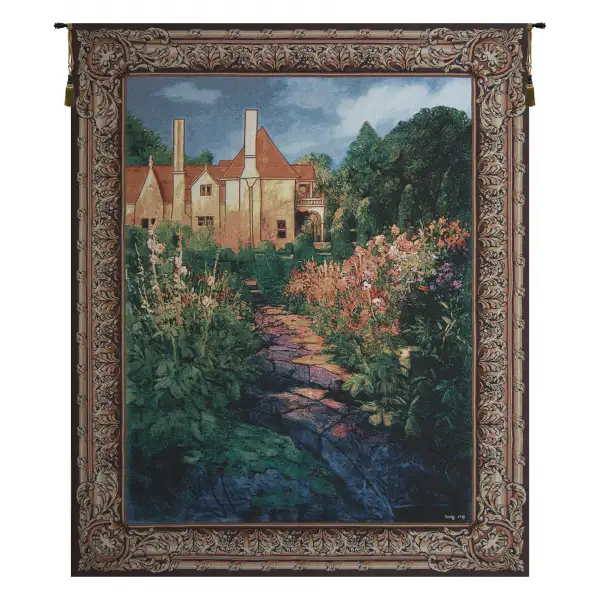 Garden Walk at Sunset