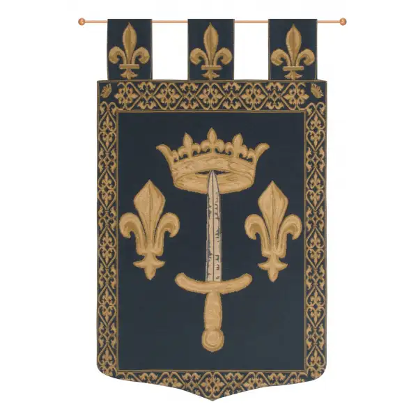 Jehanne D Arc European Tapestry Wall Hanging