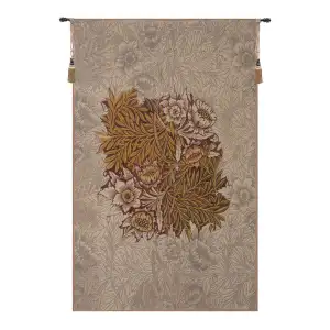 Saules Bois French Tapestry 42x27 Willow Trees Woodland Landscape Jacquard Woven Wall Hanging French Country Home Decor
