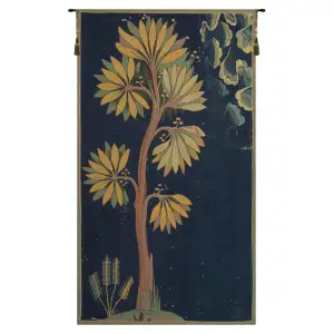Storm Orage French Tapestry 46x27 Dramatic Storm Landscape Nature Jacquard Woven Wall Hanging Traditional French Home Decor