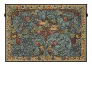 Vignes and Acanthes French Tapestry Wall Hanging  27x36 Inch Cotton Jacquard Woven Wall Tapestry