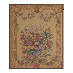 Vaux le Vicomte in July French Tapestry Wall Hanging  50x36 Inch Cotton Jacquard Woven Wall Tapestry