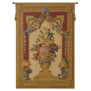 Villesavin French Tapestry Wall Hanging  42x28 Inch Cotton Jacquard Woven Wall Tapestry