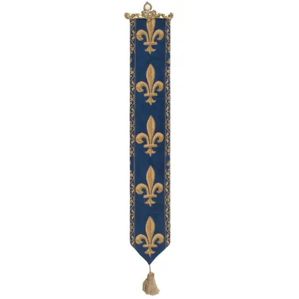 Fleur de Lys Blue I