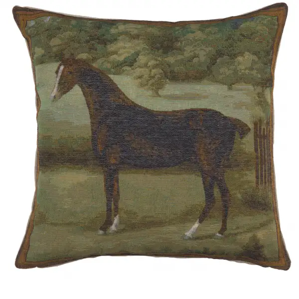 Black Horse European Cushion Cover