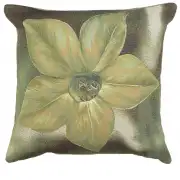 Green Star Flower European Cushion Cover