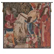 Death of the Unicorn European Tapestry Wall hanging