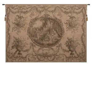 Francois Boucher Fountaine de l'amour Tapestry Wall Hanging 42 x 58 in Romantic Rococo Jacquard Woven Decor