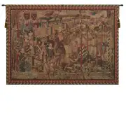 Le Tournai Horizontal European Tapestry Wall hanging