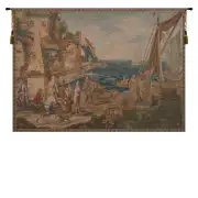 Return of Peche European Tapestry Wall hanging