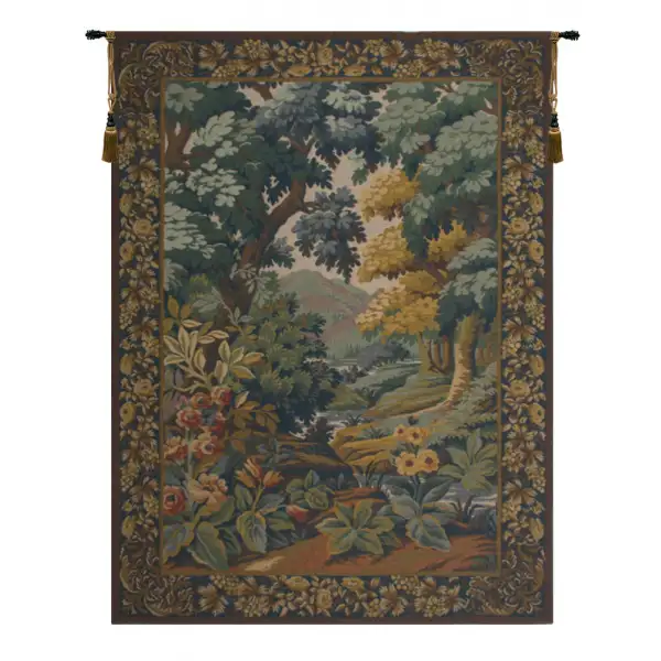 Landscape with Flowers