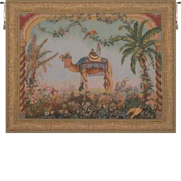The Camel European Tapestry Wall hanging