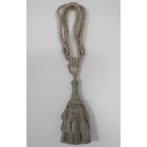 Ellora Sage Decorative Tapestry Tassels Pair Min-Max Length 9 Inch
