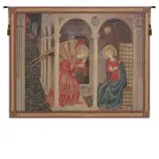 Annunciation with gold lurex European Wall Art