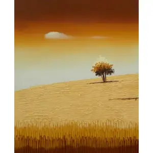 The Grasslands I Canvas Oil Painting 36x24 Nature Landscape Decorative Wall Art Home Decor