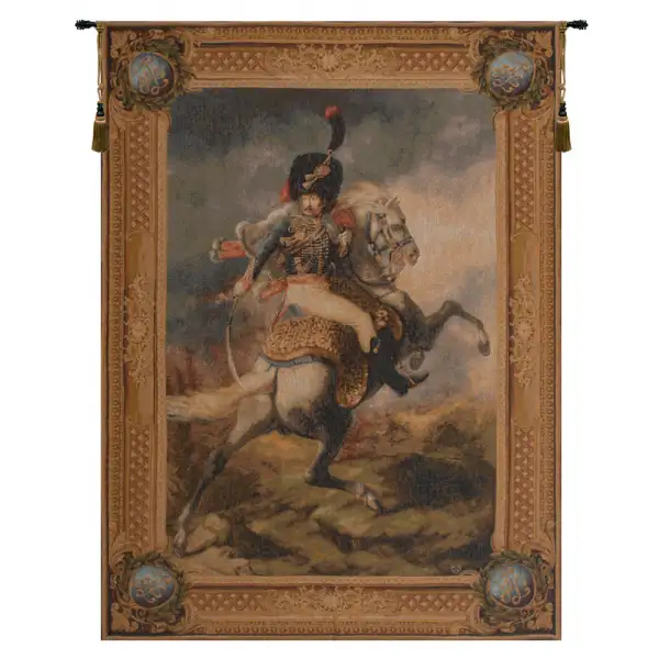 Cavalier de la Garde Imperiale European Tapestry Wall hanging
