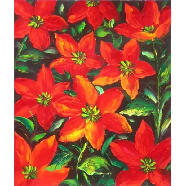 Red Petals of Joy