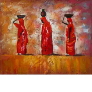 Burden of Balance Canvas Oil Painting 24x36 Modern Abstract Contemporary Decorative Wall Art