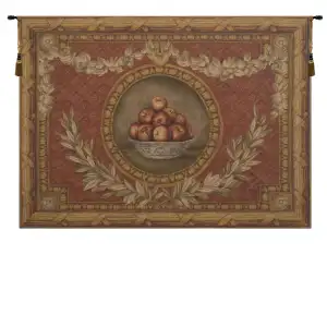 Vase Empire French Tapestry Wall Hanging 58x44 Inch Cotton Jacquard Woven Wall Tapestry