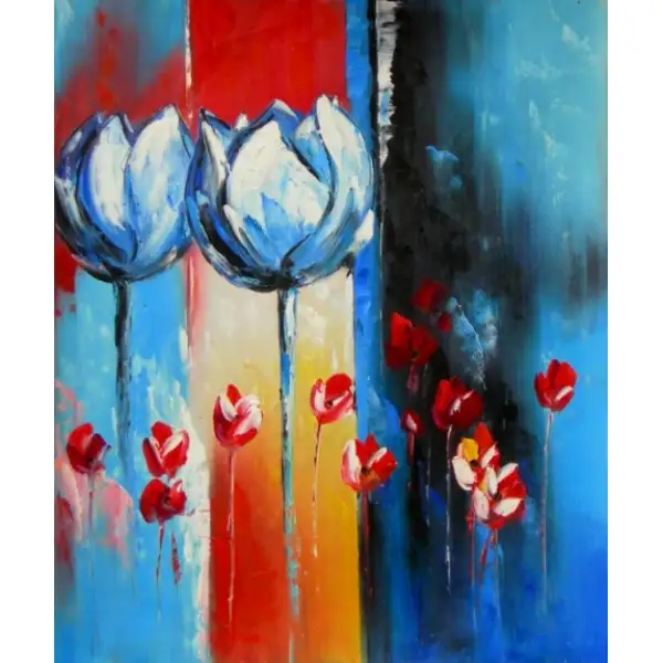Two Blue Tulips