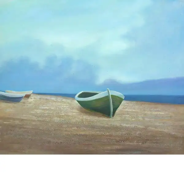 Boats under the Blue Sky