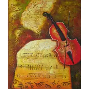 Music of Antiquity Canvas Oil Painting 36x24 Musical Classical Decorative Wall Art Home Decor