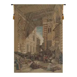 Ghoraya European Tapestry Wall Hanging 51x36 Inch Cotton Jacquard Woven Wall Tapestry