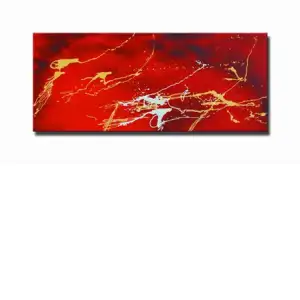 High Voltage Canvas Wall Art 20x48 Modern Abstract Contemporary Home Decor