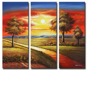 Path of Righteousness Canvas Wall Art 40x48 Inspirational Landscape Home Decor