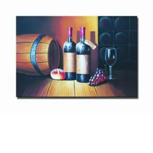 Wine Cellar I Canvas Wall Art 24x36 Wine Kitchen Decorative Home Decor