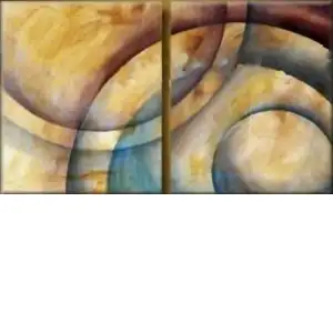 Ripples of My Soul Canvas Wall Art 20x32 Abstract Contemporary Home Decor
