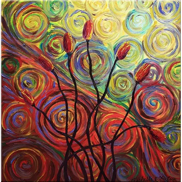 Psychedelic Tulips