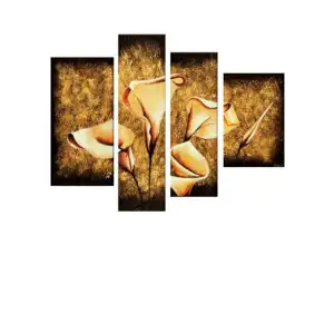 Calla Lily Canvas Wall Art 36x44 Floral Botanical Decorative Home Decor