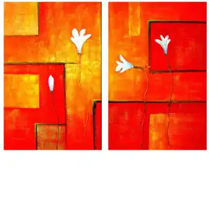 Sweet Intensity Canvas Wall Art 24x32 Abstract Contemporary Decorative Home Decor