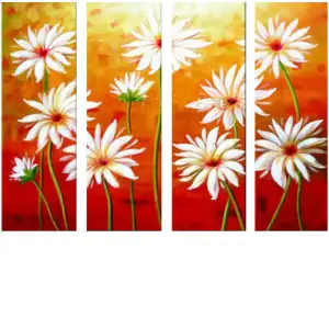 Virtue of the Daisy Canvas Wall Art 30x40 Floral Botanical Home Decor