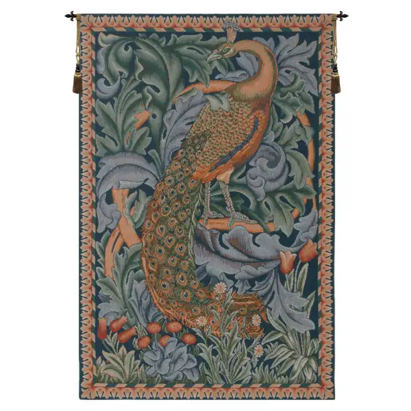Peacock European Tapestry Wall hanging
