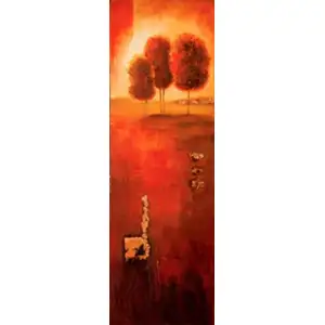 Radiant Afternoon II Canvas Wall Art 36x12 Landscape Decorative Home Decor