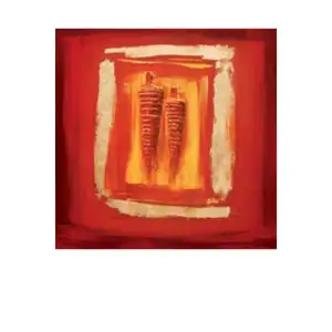 Eternal Partner I Canvas Wall Art 24x24 Abstract Contemporary Home Decor