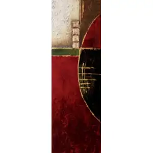 Harnessed Energy Canvas Wall Art 36x12 Modern Abstract Contemporary Home Decor