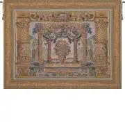 Terrasse with Border I European Tapestry Wall hanging