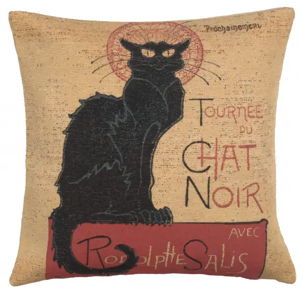 Tournee Du Chat Noir European Cushion Covers