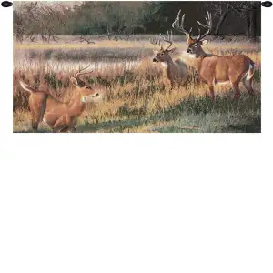 Shadow Tales Fine Art Tapestry Wall Hanging 26 in. x 47 in. Jacquard Woven Decorative Wall Art