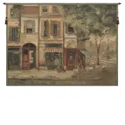 Rue De Paris European Tapestry Wall Hanging