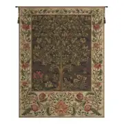 Tree of Life Beige I European Tapestry Wall Hanging