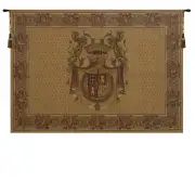 Blason Tours Horizontal European Tapestry Wall Hanging