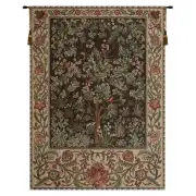 Tree of Life - Brown Tapestry Wall Art
