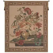 Mignon Bouquet, Beige Tapestry Wall Art