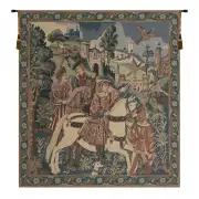 Falcon Hunt Tapestry Wall Art