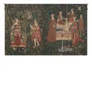 Bath and Reading in the Garden Tapestry Wall Art