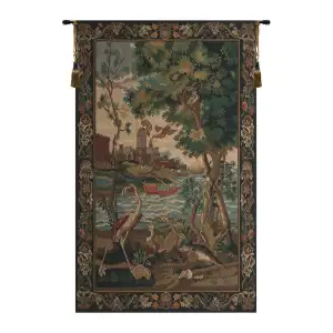 Gate to the Sea Tapestry Wall Hanging 55x33 Inch Cotton Jacquard Woven Wall Tapestry